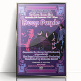 Deep Purple Royal Albert Hall Retro Poster - Vintage Concert Art