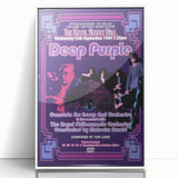 Deep Purple Royal Albert Hall Retro Poster - Vintage Concert Art