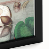 Victoria Regia Water Lily Realism Art Print - Classical Realism Canvas Decor