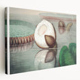 Victoria Regia Water Lily Realism Art Print - Classical Realism Canvas Decor