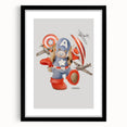 Superhero Puppy Boys Room Wall Art – Fun Kids Wall Art Prints