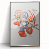 Superhero Puppy Boys Room Wall Art – Fun Kids Wall Art Prints