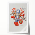 Superhero Puppy Boys Room Wall Art – Fun Kids Wall Art Prints