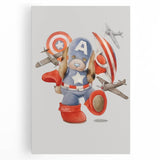 Superhero Puppy Boys Room Wall Art – Fun Kids Wall Art Prints