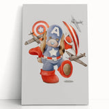 Superhero Puppy Boys Room Wall Art – Fun Kids Wall Art Prints