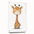 Cute Giraffe Nursery Wall Art – Baby Room & Kids Decor Print