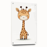 Cute Giraffe Nursery Wall Art – Baby Room & Kids Decor Print
