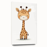Cute Giraffe Nursery Wall Art – Baby Room & Kids Decor Print