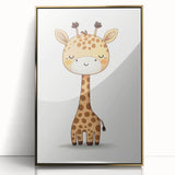Cute Giraffe Nursery Wall Art – Baby Room & Kids Decor Print