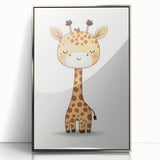 Cute Giraffe Nursery Wall Art – Baby Room & Kids Decor Print