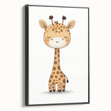 Cute Giraffe Nursery Wall Art – Baby Room & Kids Decor Print