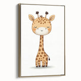 Cute Giraffe Nursery Wall Art – Baby Room & Kids Decor Print