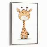 Cute Giraffe Nursery Wall Art – Baby Room & Kids Decor Print
