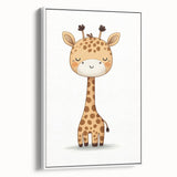 Cute Giraffe Nursery Wall Art – Baby Room & Kids Decor Print