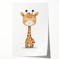 Cute Giraffe Nursery Wall Art – Baby Room & Kids Decor Print