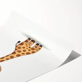 Cute Giraffe Nursery Wall Art – Baby Room & Kids Decor Print
