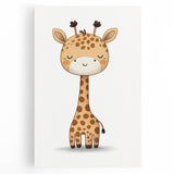 Cute Giraffe Nursery Wall Art – Baby Room & Kids Decor Print