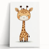 Cute Giraffe Nursery Wall Art – Baby Room & Kids Decor Print