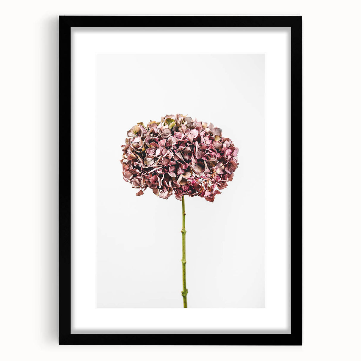 Extra large abstract art print featuring vibrant spring colors and textured finish, framed in black.