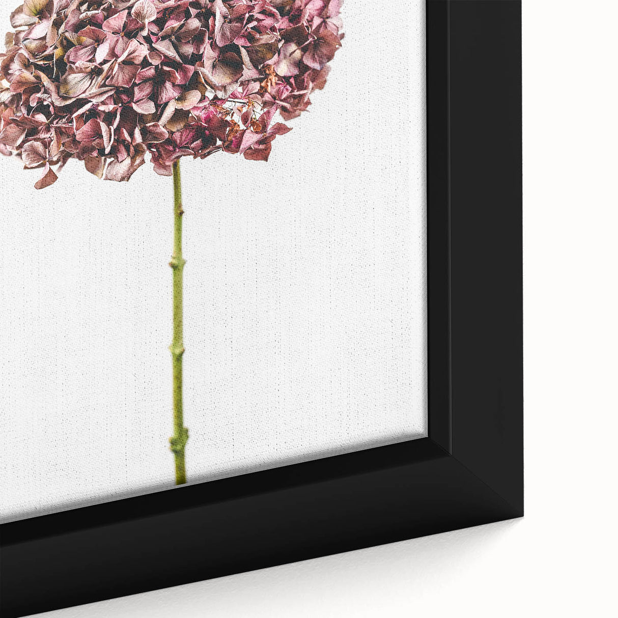Close-up of a textured black wall art canvas featuring colorful spring-themed designs, ideal for living room decor.