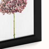 Close-up of a textured black wall art canvas featuring colorful spring-themed designs, ideal for living room decor.