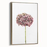 Framed canvas featuring a vintage landscape painting with spring theme in muted green and gold tones.