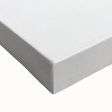 Large art depicting a black and white landscape painting on stretched canvas, ideal for bedroom wall decor.