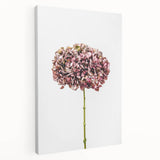 Spring-themed abstract art on stretched canvas with vibrant green and pink tones, ideal for kitchen wall art.