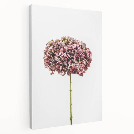 Spring-themed abstract art on stretched canvas with vibrant green and pink tones, ideal for kitchen wall art.