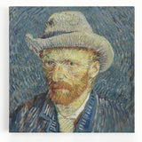 Black and white large canvas print of Van Gogh's artwork, ideal for kitchen wall art or bedroom ambiance.