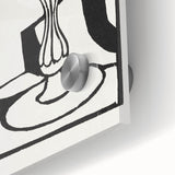 Modern Black and White Wall Art - The Cup by Roger Fry