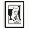 Modern Black and White Wall Art - The Cup by Roger Fry
