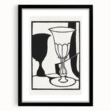 Modern Black and White Wall Art - The Cup by Roger Fry