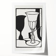 Modern Black and White Wall Art - The Cup by Roger Fry