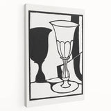 Modern Black and White Wall Art - The Cup by Roger Fry