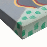 Abstract Pierrot Head Wall Art - Modern Vibrant Art Prints