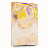 Abstract Portrait of a Child - Modern Wall Art by Henry Lyman Sayen