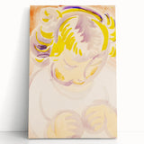 Abstract Portrait of a Child - Modern Wall Art by Henry Lyman Sayen