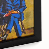 Bold Portrait of Poet Wall Art - Modern Art Print by Lundstrøm