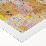 Suburban Idyll Wall Art - Abstract Modern Print by Paul Klee