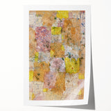 Suburban Idyll Wall Art - Abstract Modern Print by Paul Klee