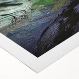 Vibrant rolled canvas showcasing a stunning landscape design featuring intricate cave formations, ideal for home decor and art enthusiasts, presented in a durable cardboard tube.