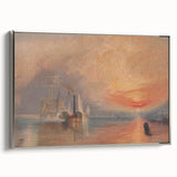 Romanticism Art - The Fighting Temeraire by J.M.W. Turner Print