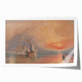 Romanticism Art - The Fighting Temeraire by J.M.W. Turner Print