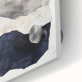 Modern Abstract Wall Art – Neutral Layers in Black, Beige & Gray