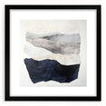 Modern Abstract Wall Art – Neutral Layers in Black, Beige & Gray
