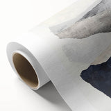 Modern Abstract Wall Art – Neutral Layers in Black, Beige & Gray