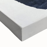 Modern Abstract Wall Art – Neutral Layers in Black, Beige & Gray