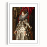 Baroque Art - Dramatic Angel in Motion, Antique Art Prints