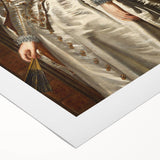 Baroque Art - Dramatic Angel in Motion, Antique Art Prints